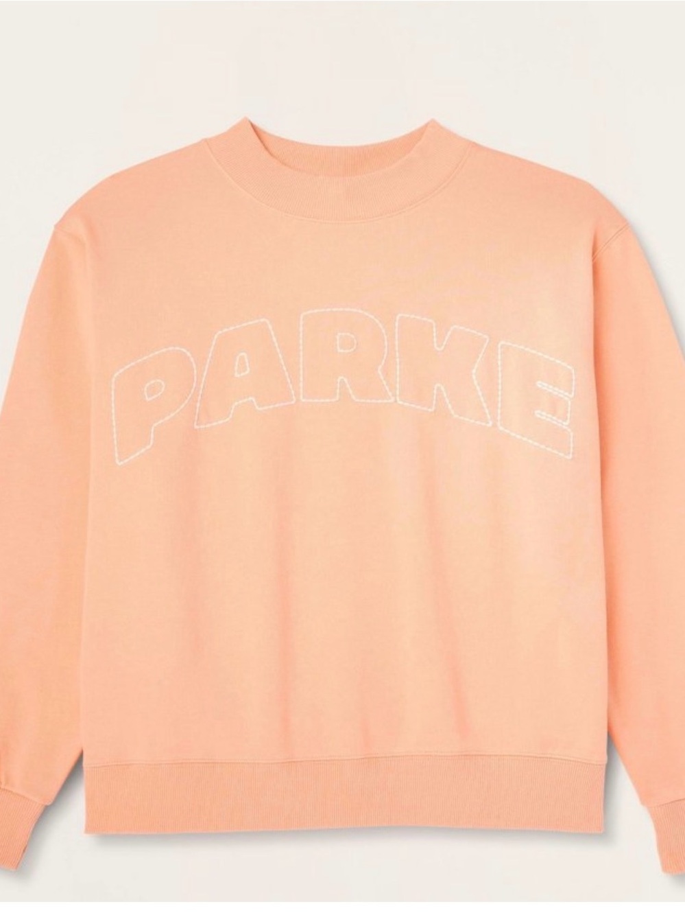 Parke Peach Crewneck Sweatshirt - Women's
